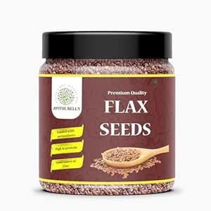 JOYFUL BELLY Flax Seeds 250gm | Raw & Unroasted Alsi Seed | Natural ...