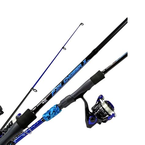Okuma Fin Chaser "X" Series Combos 8ft Rod-6000 Reel FNX-802MH-60BL ...
