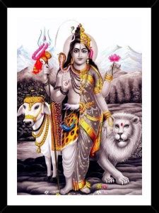 Lord Shiva / Shiv Shankar / Bhole Nath HD Wall Multicolor Poster Photo ...