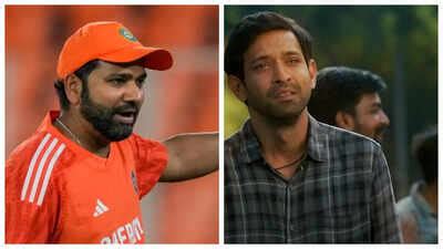 Rohit Sharma praises Vikrant Massey's '12th Fail' film | - Times of India