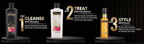 Buy TRESemme Ultra Shine Serum Combo (With Heat Protection) for Super ...