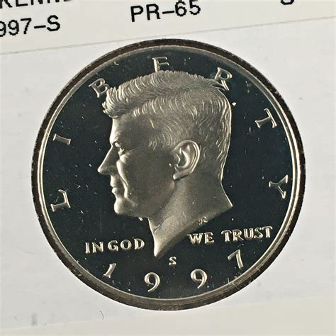 1997-S Proof Silver Kennedy Half Dollar*Deep Cameo | Property Room