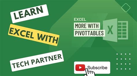 Image result for YouTube PivotTable Tutorial