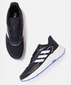 ADIDAS ADIDAS Men Navy Blue Woven Design X9000L1 Running Shoes Running ...