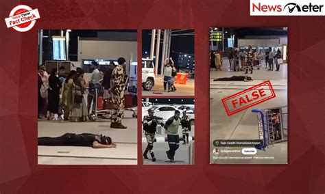 Fact Check: Pakistani terrorist captured at Hyderabad airport? No ...