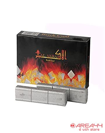 Al akbar brick Coal for hookah or sheesha (Silver Color) – AREA44