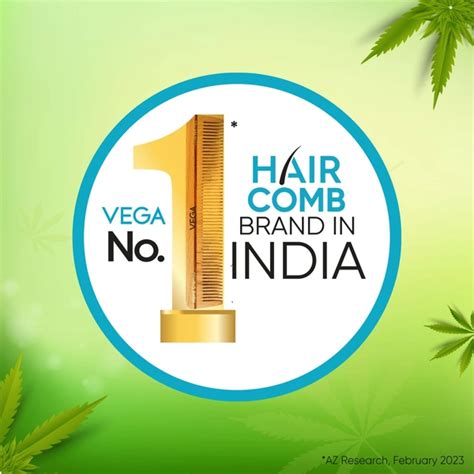 Vega WNC-01 Neem Hair Comb for Unisex | 100% Natural Neem Wood | India ...