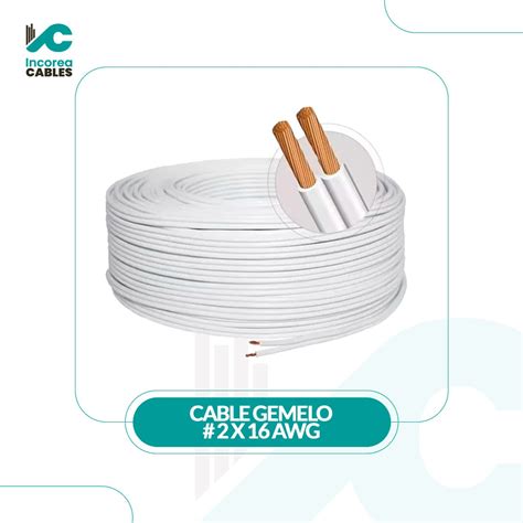 CABLE GEMELO # 2 X 16 AWG CABLEC – Incorea Cables