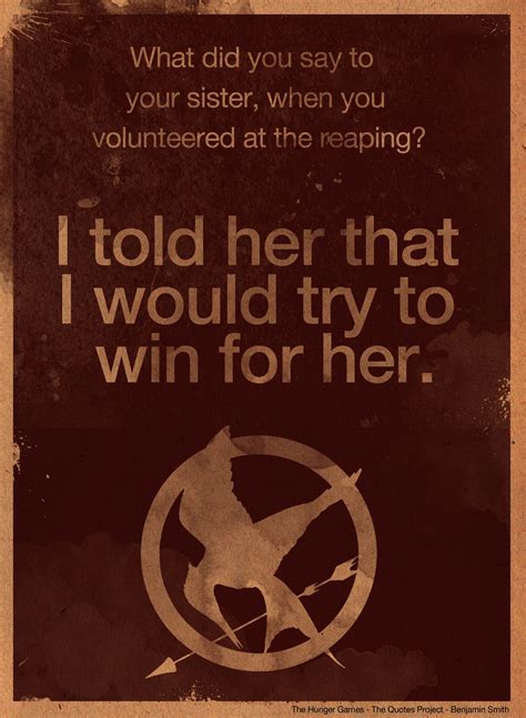 The Hunger Games | Hunger games quotes, Hunger games, Hunger games fandom
