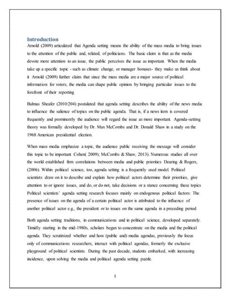 Agenda-Setting Examples 的图像结果