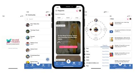 Silver Talkies App | Online senior citizen community