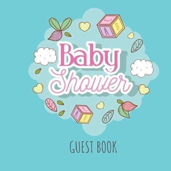 Baby Shower Guest Book: Welcome Baby Sign in Guestbook with predictions ...