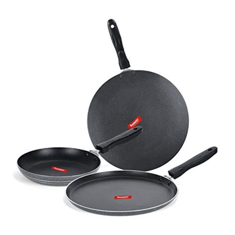 Top Rated Non Stick Cookware Set (Dosa Tawa - 26.5Cm Dia + Tapper pan ...