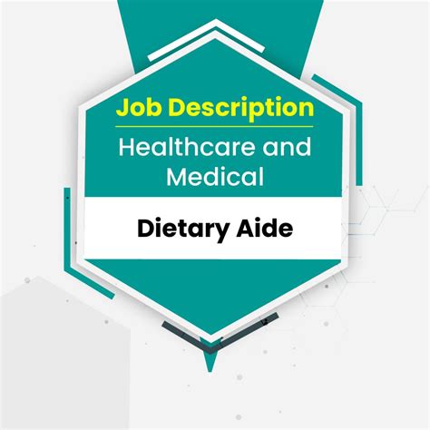 Job Descriptions - Dietary Aide