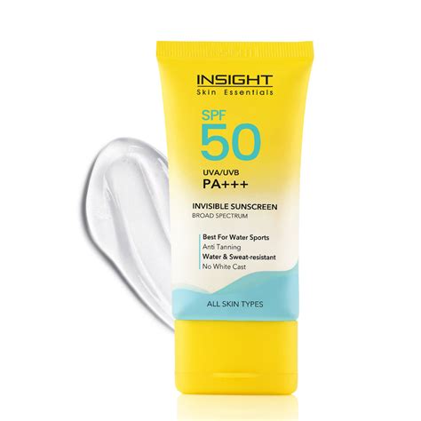 Invisible Sunscreen – InsightCosmetics