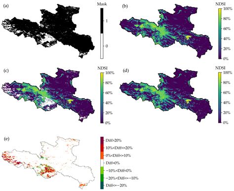 Spatiotemporal Reconstruction of MODIS Normalized Difference Snow Index ...