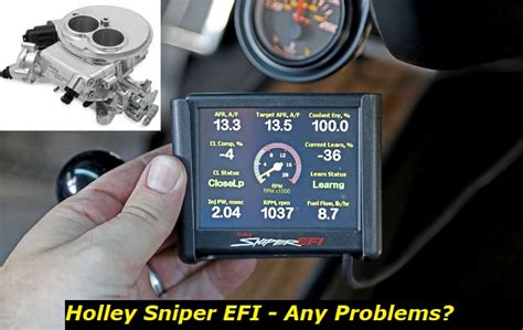 Image result for Holley Sniper EFI O2 Sensor Problems