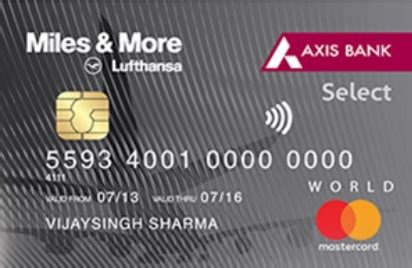 Miles and More Select Axis Bank: Lounge Access & Reward Miles - 25 May 2026