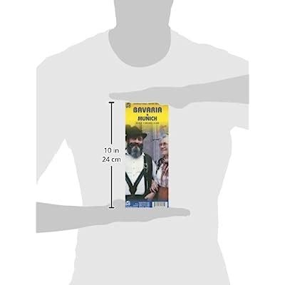 1. Bavaria and Munich/Munchen Travel Ref Map 1: | Ubuy India