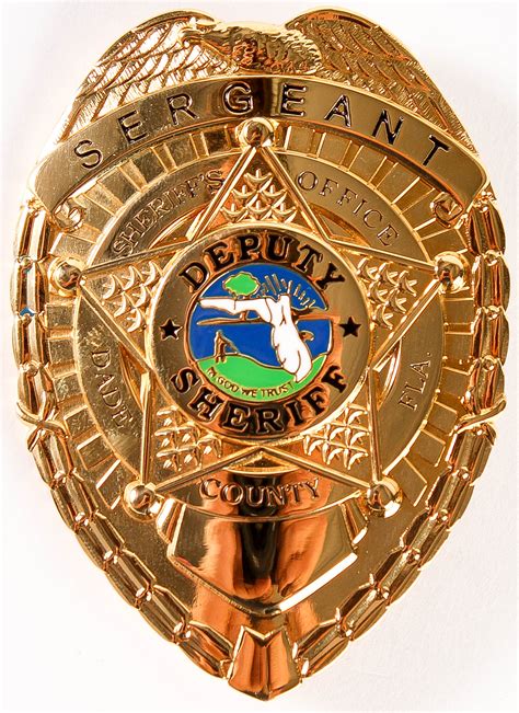 Miami Vice Detective Badge