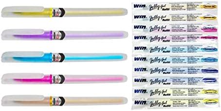 WIN Eee Gel Ink Rollerball Pen | 0.7 mm Tip Size | Dark Gel Pen Ink ...