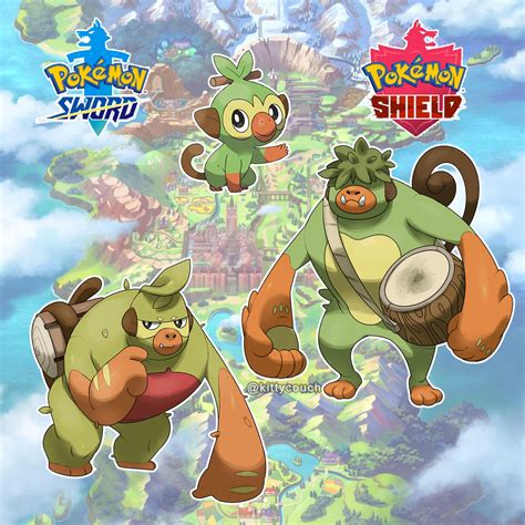Grookey final Evolution by KittyCouch on DeviantArt