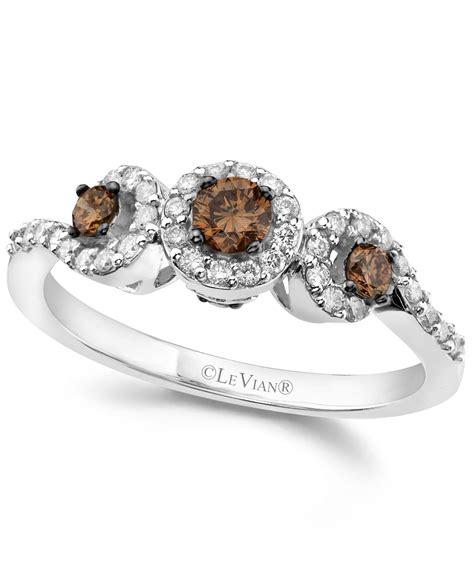 Chocolate Gemstone Rings at Samuel Donohoe blog