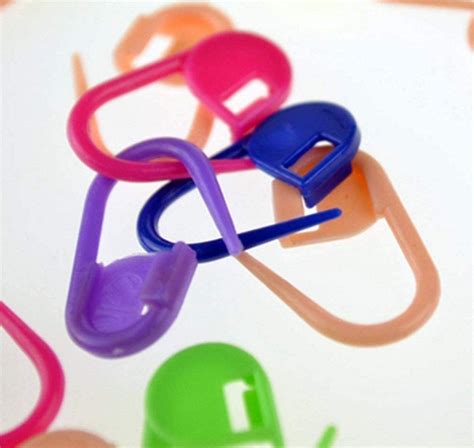 Buy 100PC Mix Color Knitting Stitch Counter Crochet Locking Stitch ...