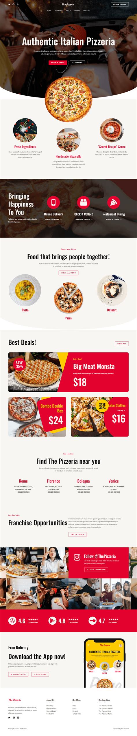 Pizza Restaurant 的图像结果