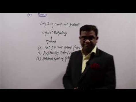 5 Methods for Capital Budgeting - India Dictionary