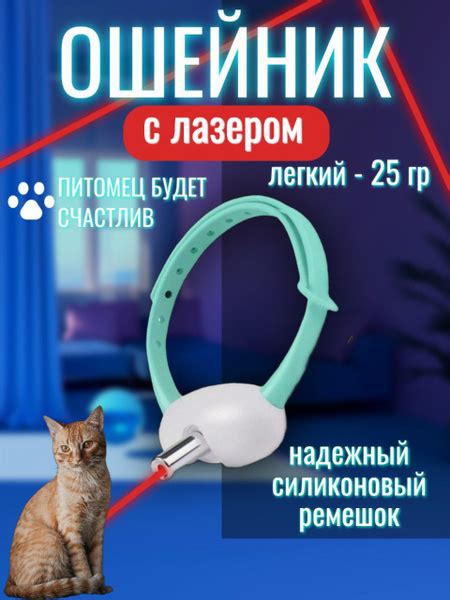 Игрушка для кошек на шею, лазерная указка для кота, интерактивная ...