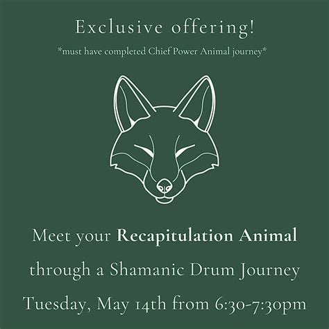 Shamanic Drum Journey - Recapitulation, Amethyst Boutique, Tacoma Drive ...