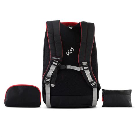 Glint 15.6 inch Casual Laptop Backpack with Rain Cover and Pouch ...