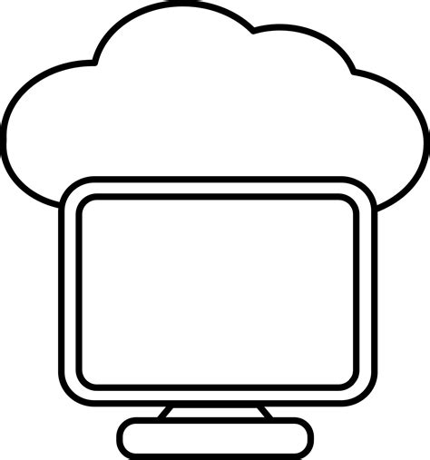 Computer Cloud Icon 的图像结果