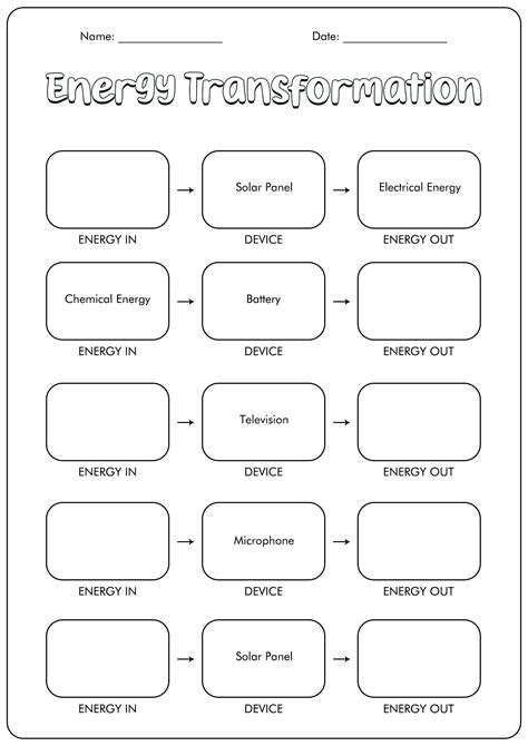 Energy Transformation Practice Worksheet 的图像结果