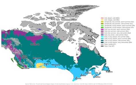 Blue Green Atlas - The Climate of Canada