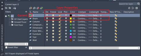Image result for AutoCAD Layer Control