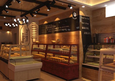 山东滨州—麦田蛋糕店设计-序赞网