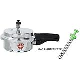 Buy SARAL Aluminium 1.5 L Pressure Cooker with Inner Lid(Metallic ...