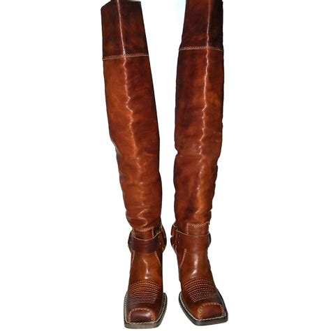 Christian Dior Boots Brown Chocolate Leather ref.47678 - Joli Closet