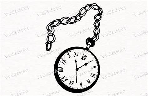 Pocket Watch Chain Illustration at Ashley Smalley blog