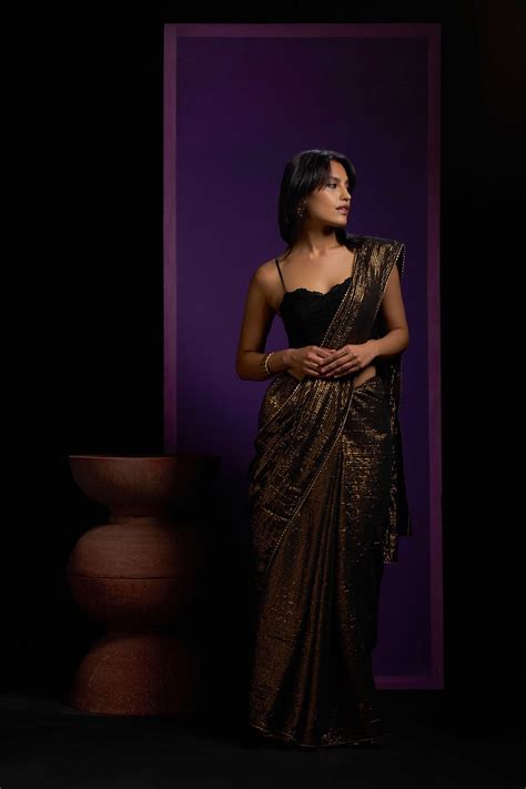 Kali Gold Zari With Gota Border Saree – Local Nation