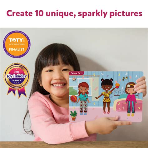 Sparkle & Shine Combo | No Mess Art Kit (ages 4-9) – Skillmatics