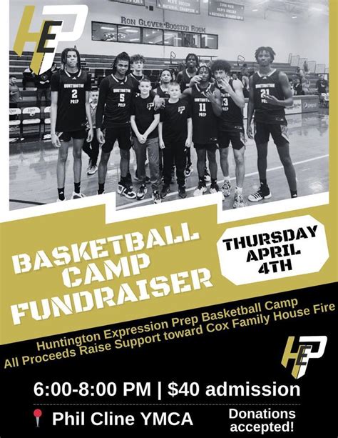 HEP Basketball Camp Fundraiser Benefiting the Cox Family House Fire ...