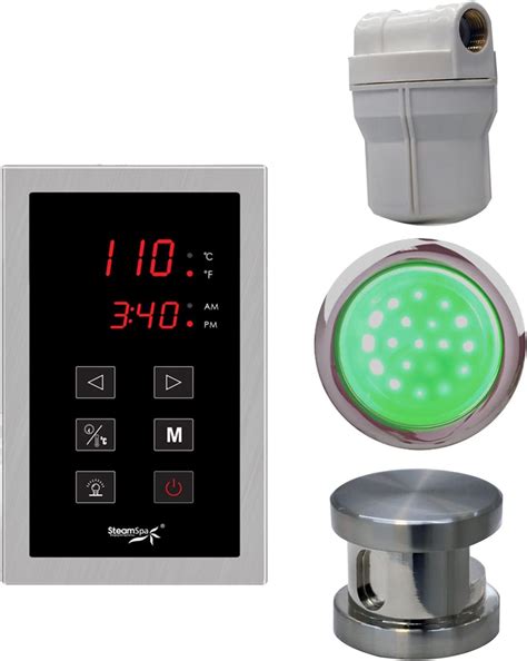 Steam Spa RYTPKBN Royal Dual Touch Panel Control Kit India | Ubuy