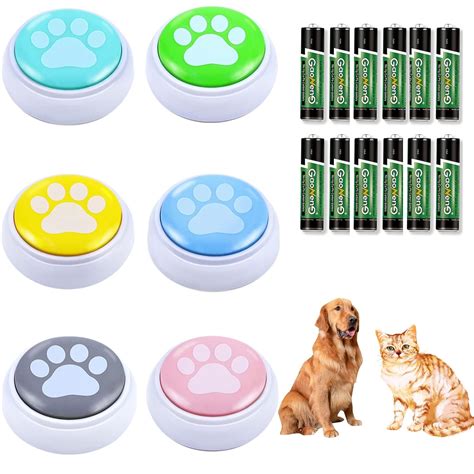 HEROSS Dog Buttons for Communication Recordable Button Dog Talking ...