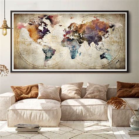 Push Pin World Map 的图像结果