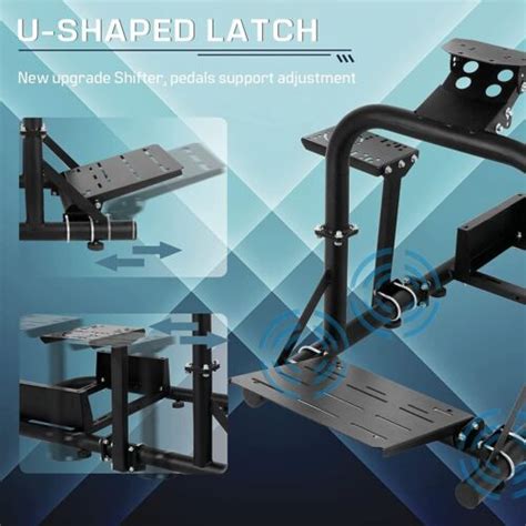 Buy Zootopo Racing Simulator Cockpit Stand with Seat Fit for Logitech ...