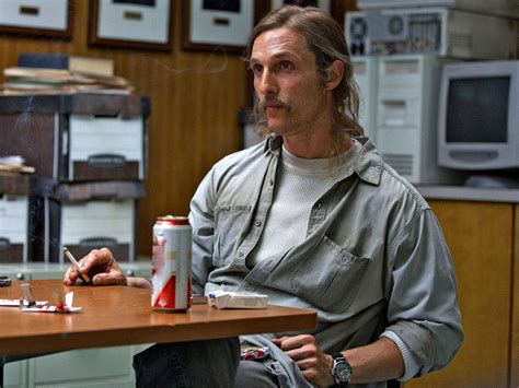 Matthew Mcconaughey True Detective Smoking