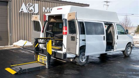 2013 Chevrolet Express | Non Branded Wheelchair Lift & Tiedowns | A&J ...